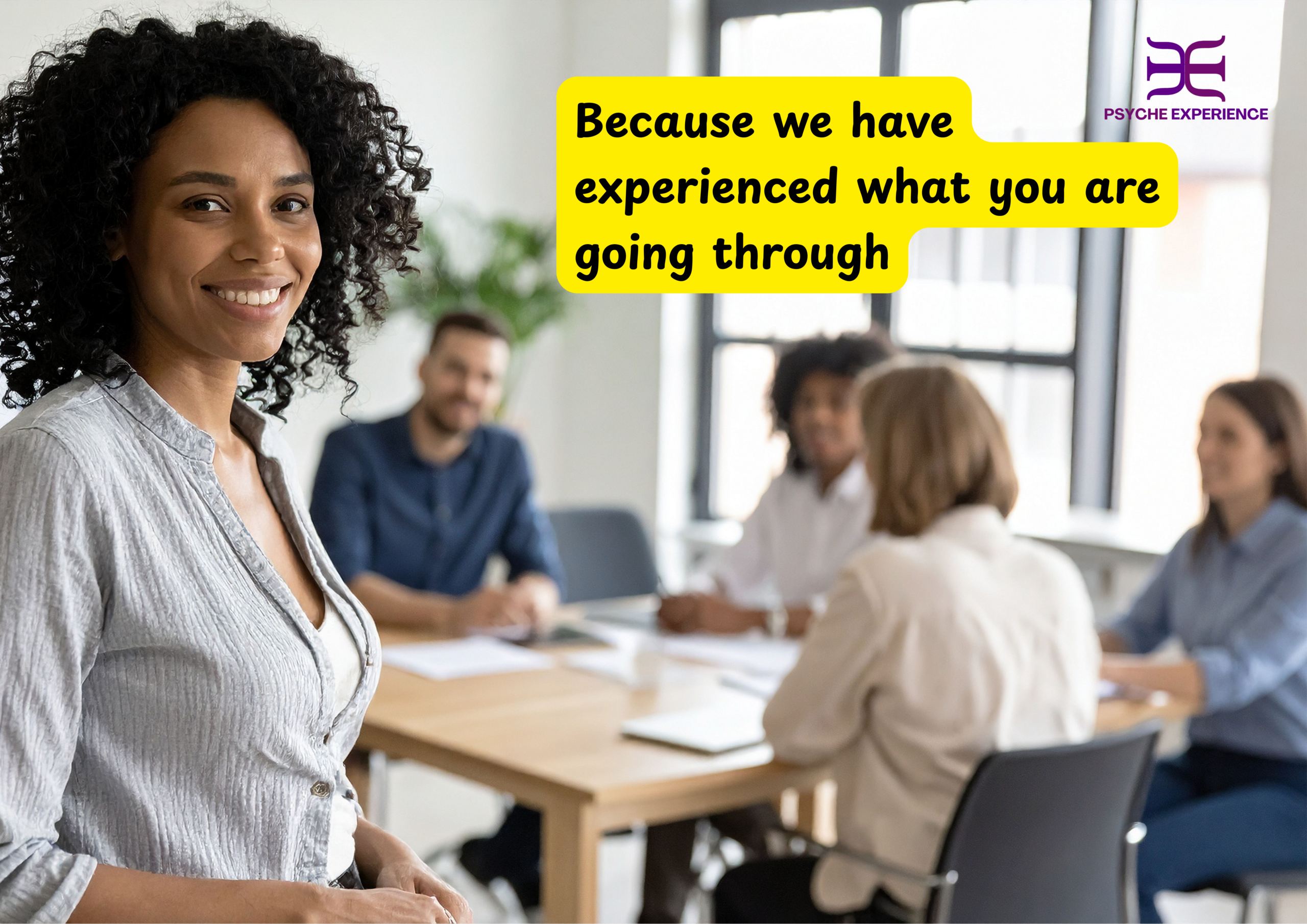 Because we have experienced what you are going through