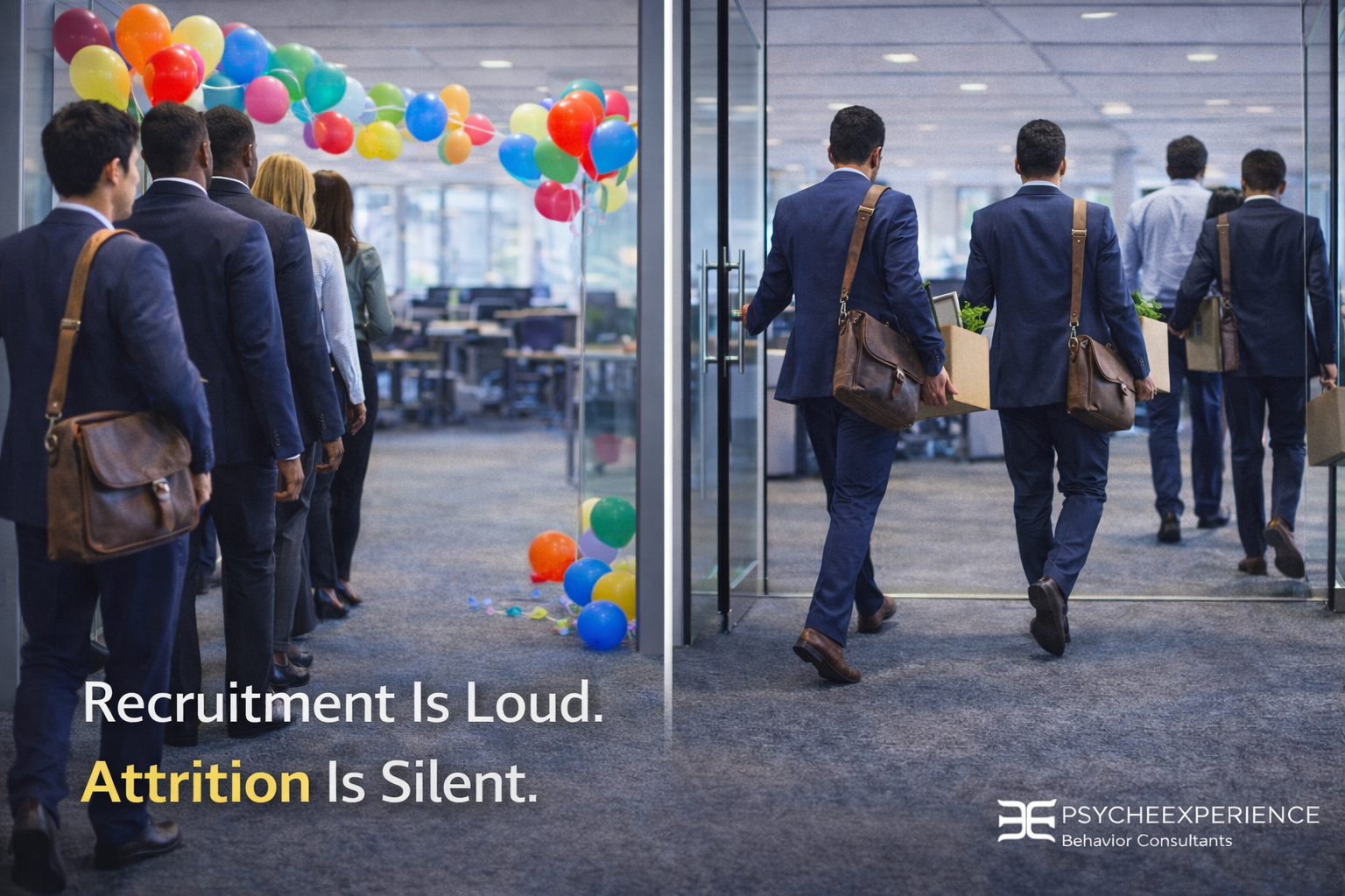 Recruitment Is Loud. Attrition Is Silent.